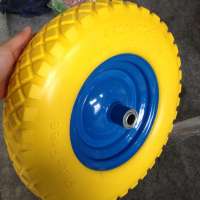 heavy duty wheel pu foam wheel 4.00-8