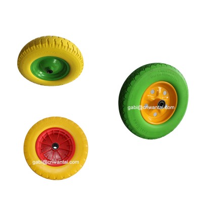 pu wheel for wheel barrow,pu wheel and axle for sales