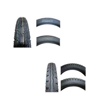 Tubeless motorcycle tire 90/90-18