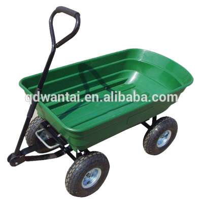 Qingdao wantai Handy Garden Poly Dump lawn cart TC2145