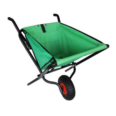 TC0400 folding canvas garden wheelbarrow wagon tool cart